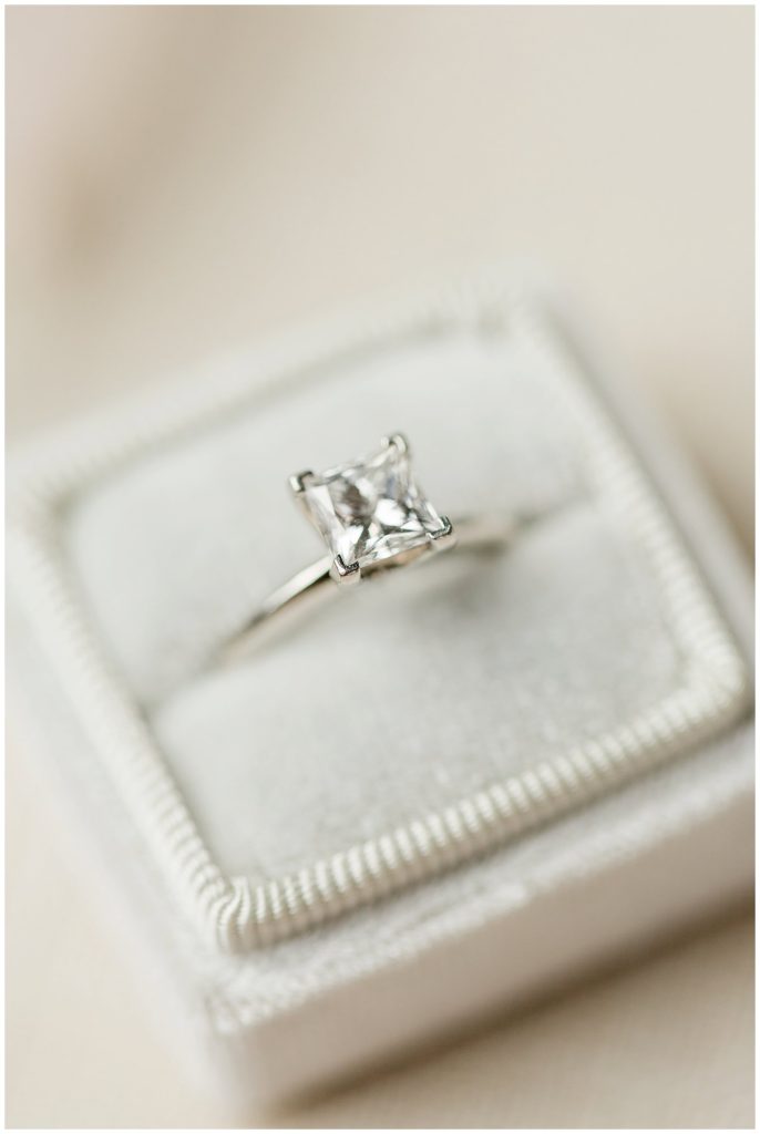 Tiffany & Co Princess Cut engagement ring