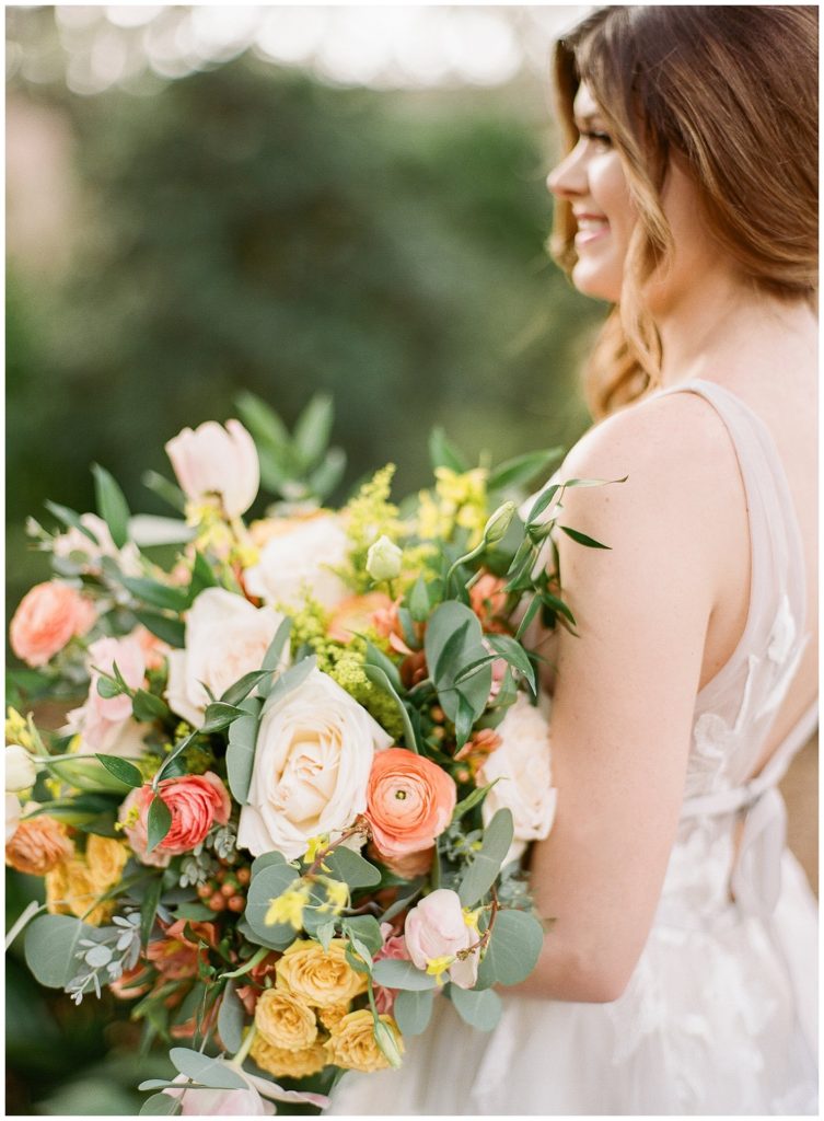 Fern & Curl Designs Bouquet for Bok Tower Wedding || The Ganeys