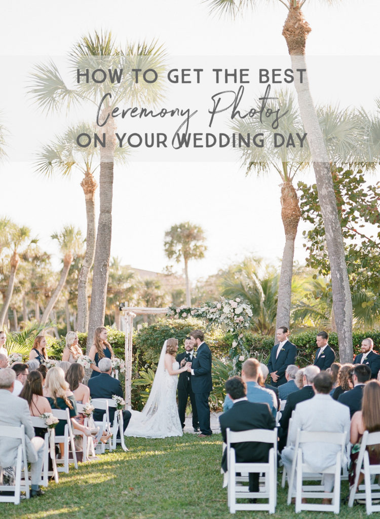 How to Get the Best Ceremony Photos on Your Wedding Day || The Ganeys