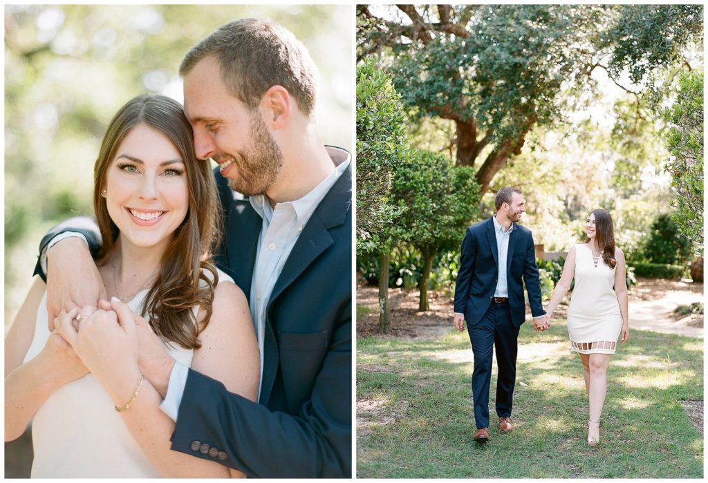 engagement session at Bok Tower Gardens