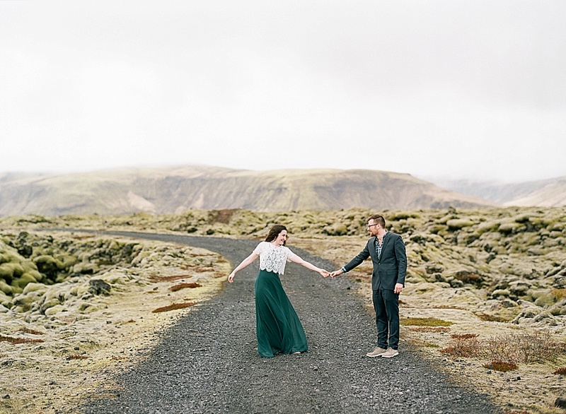 South coast of Iceland engagement photos