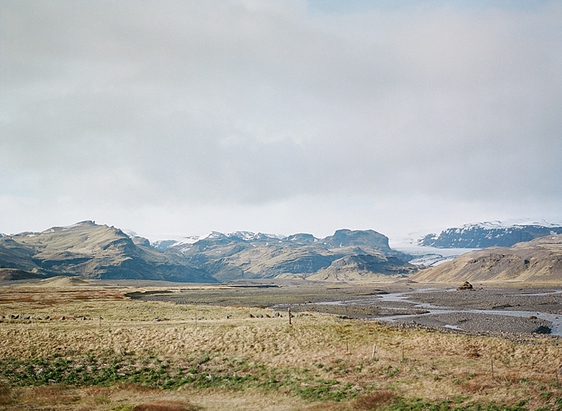 Diverse landscapes of Iceland