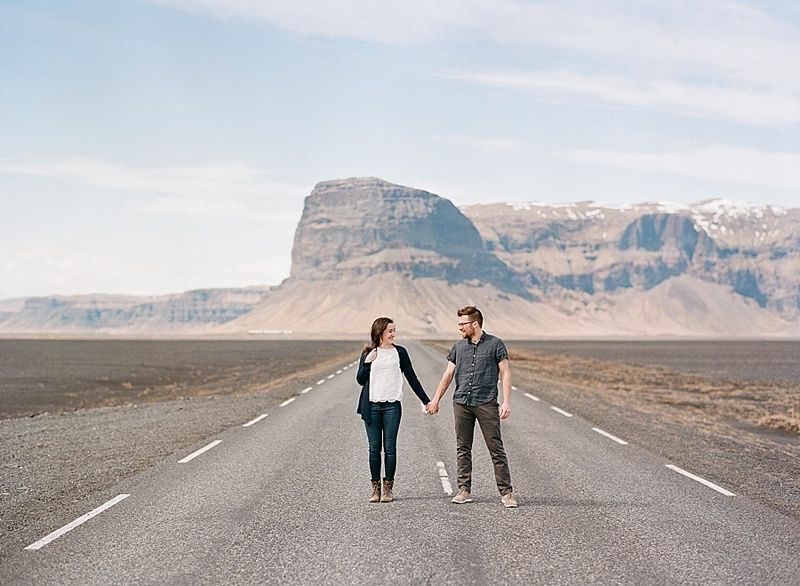 Iceland engagement photos by The Ganeys