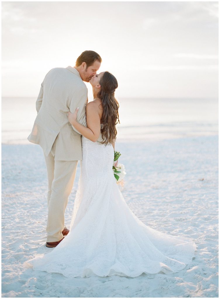 Don CeSar Wedding on the Beach in St. Pete, planned by Tres Chic Southern Weddings, gown from Galia Lahav || The Ganeys