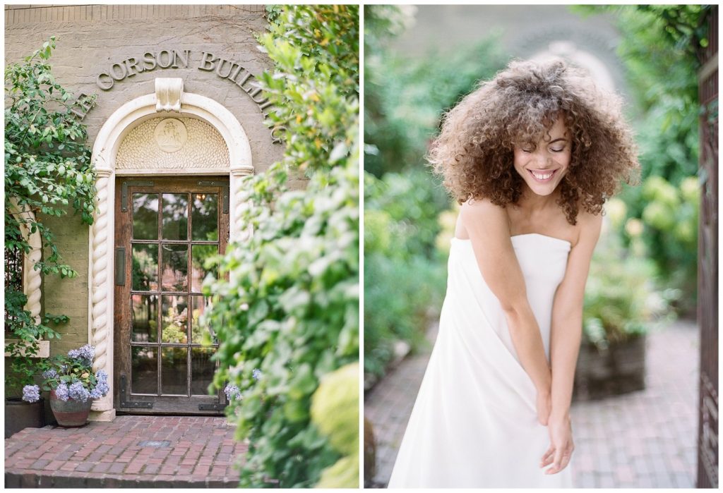 Fine art wedding inspiration in Seattle at The Corson Building