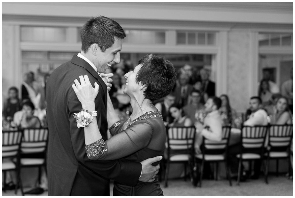 Mother son dance at Oneida Country Club