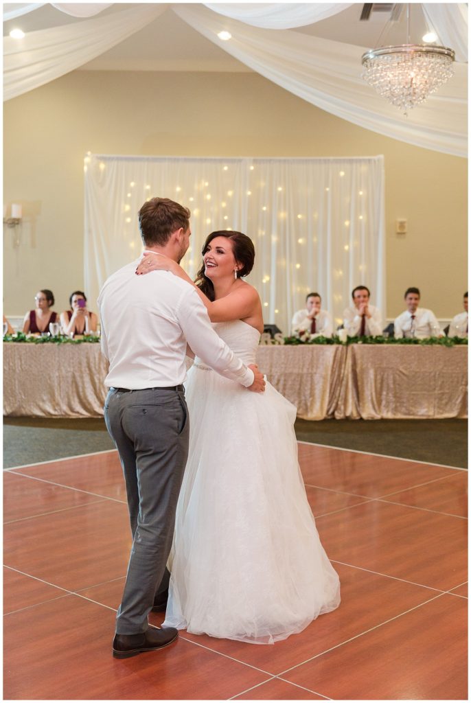 First dance at Royal Crest Room