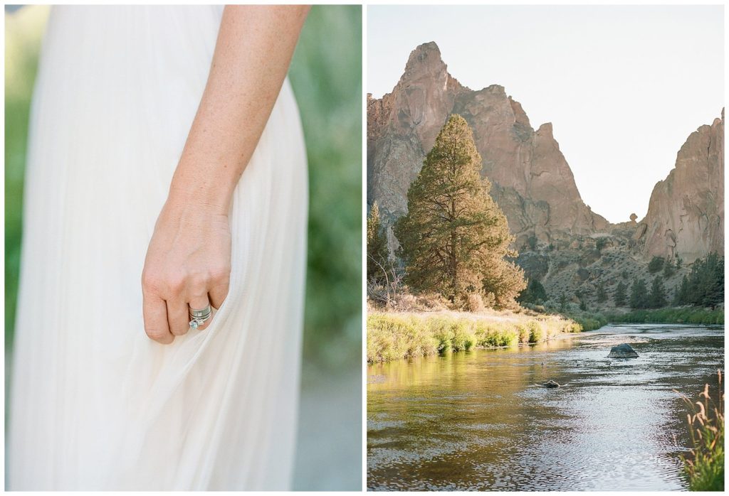 Vow renewal at Smith Rock State Park