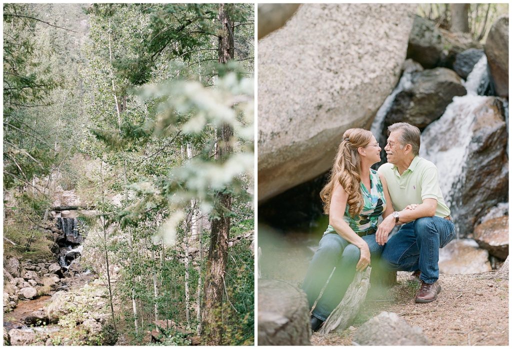 Colorado Springs engagement photos at Mother's Rest
