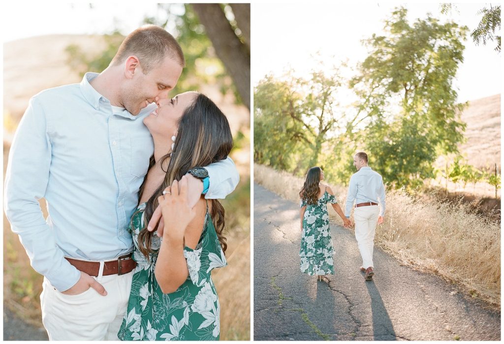Engagement session in Napa