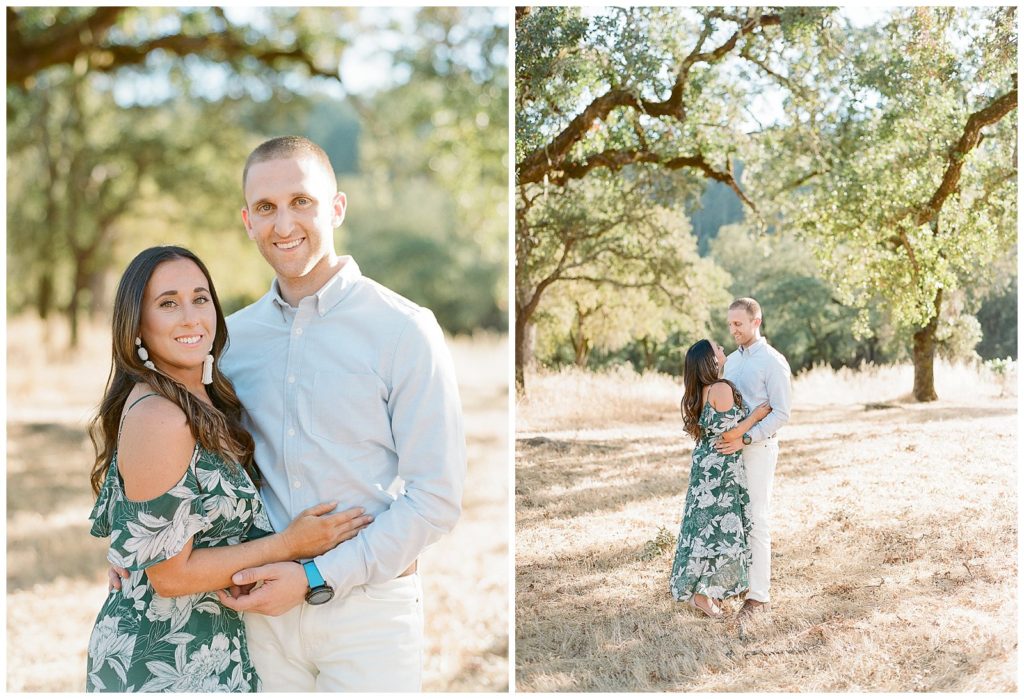 The Ganeys Napa engagement session