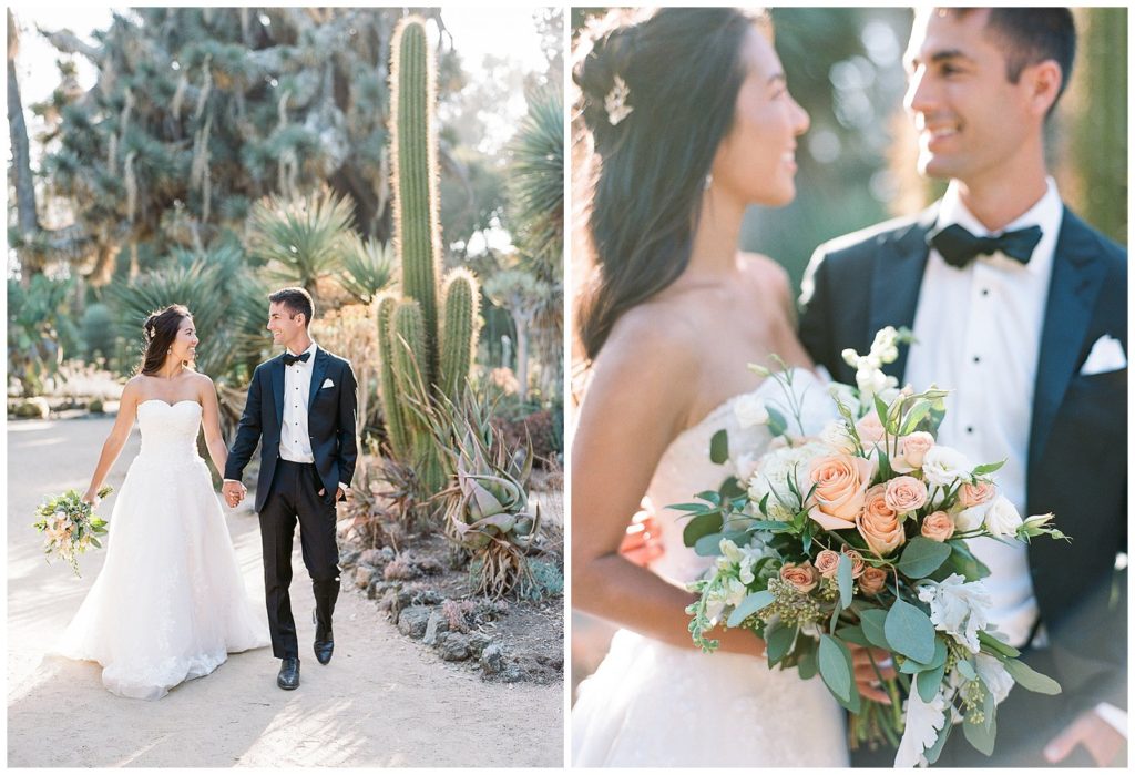 Stanford's Arizona Cactus Garden Wedding Photos