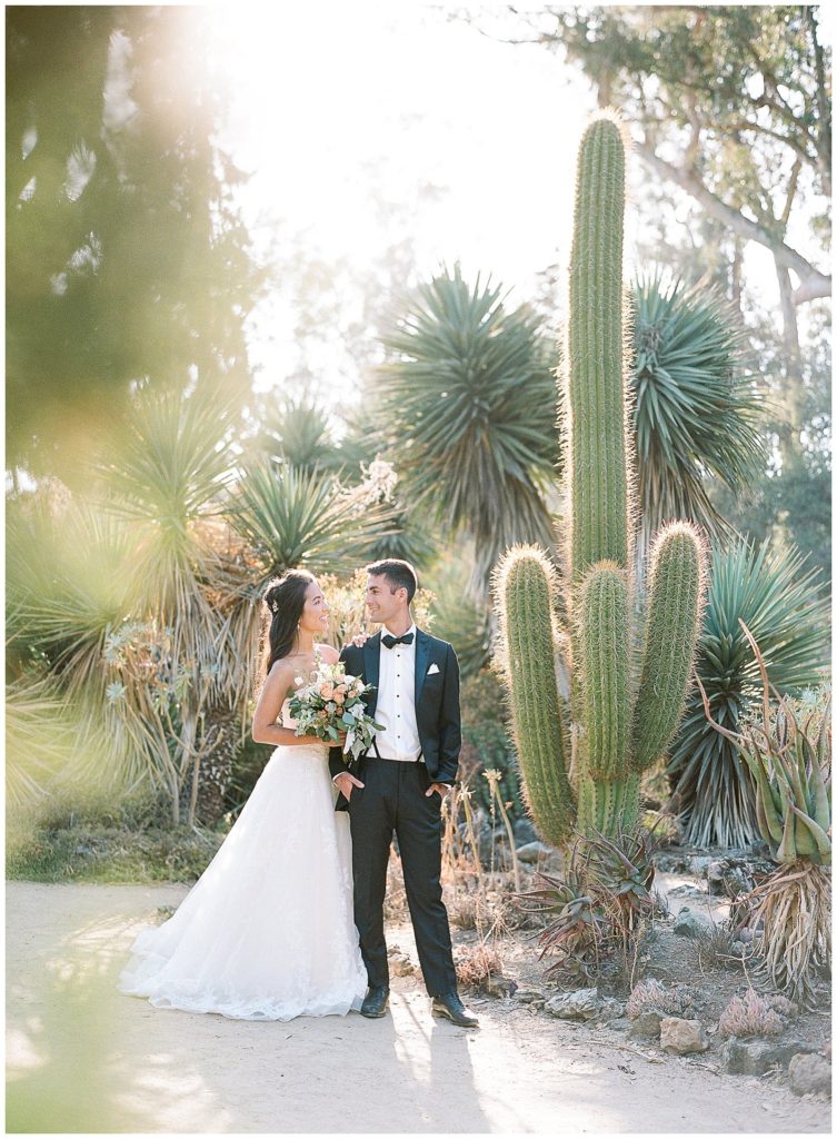 Stanford's Arizona Cactus Garden Wedding Photos || The Ganeys