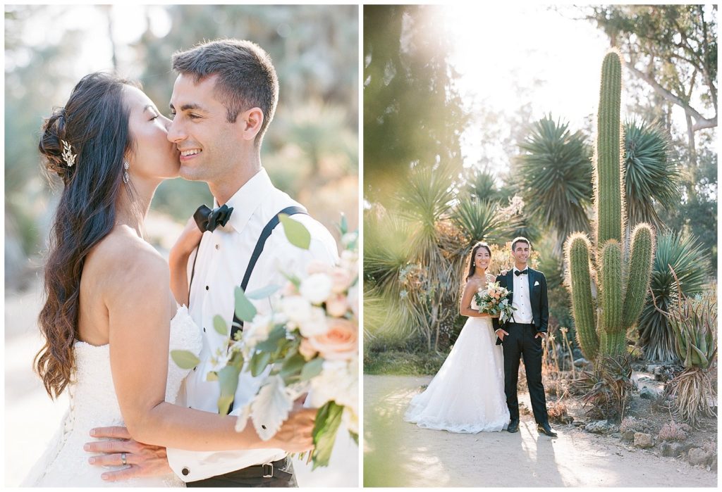 California desert wedding photos