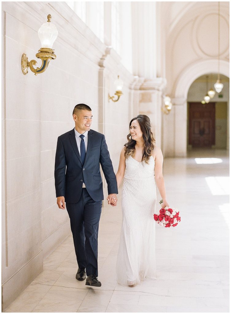 San Francisco City Hall wedding photos || The Ganeys