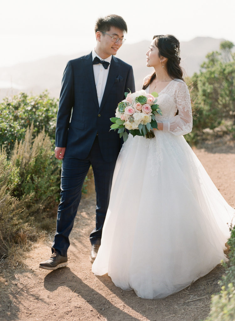 Wedding portraits in the Marin Headlands || The Ganeys