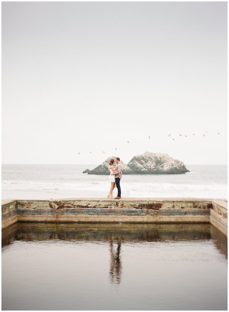 Engagement session at Sutro Baths || The Ganeys