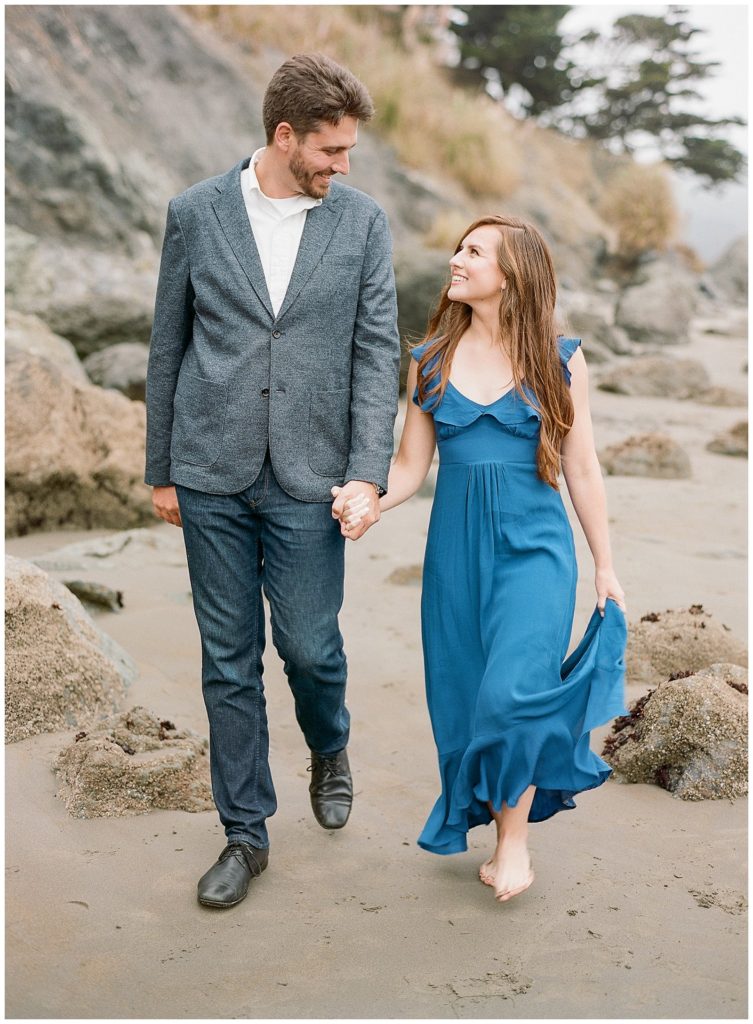 Vanessa & Travis: Muir Beach Engagement Photos - The Ganeys | Fine Art ...