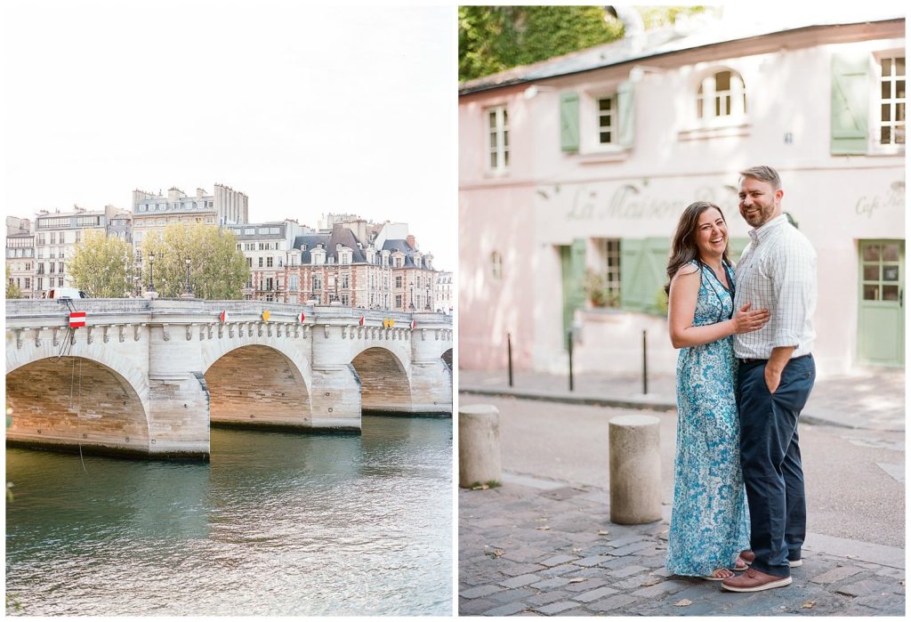 Montmartre engagement photos 