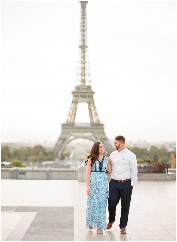 Eiffel Tower Engagement Photos || The Ganeys