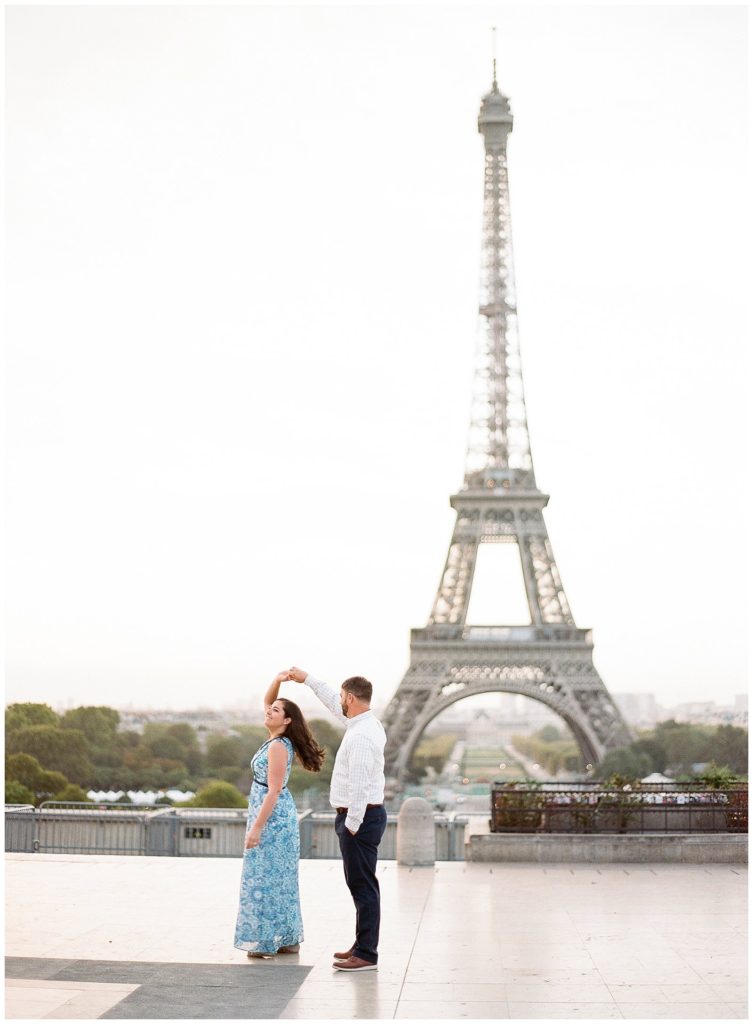 Paris Engagement Photos || The Ganeys
