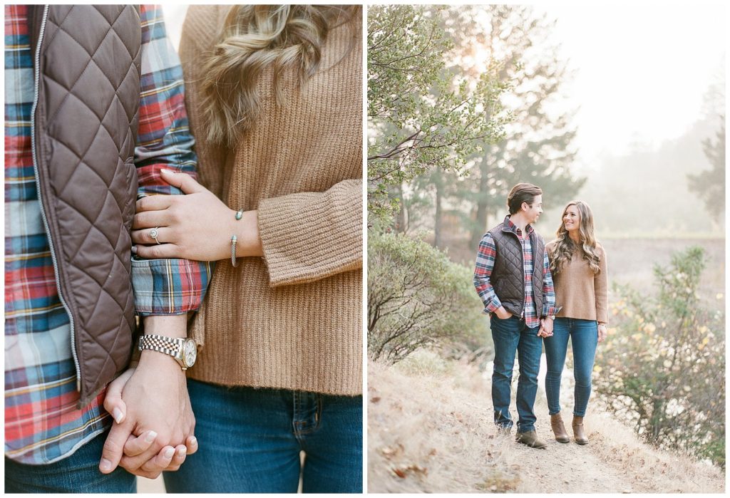 What to wear for a fall engagement session