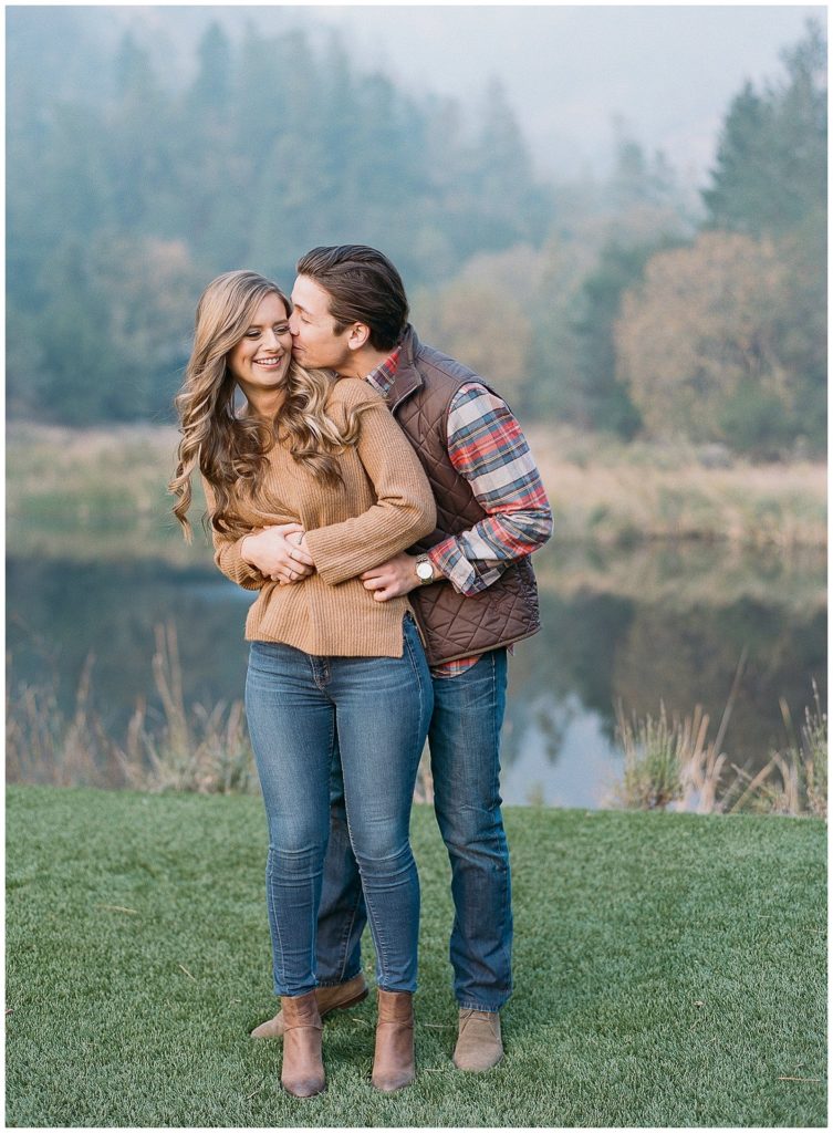 Engagement photos in Napa at Calistoga Ranch || The Ganeys
