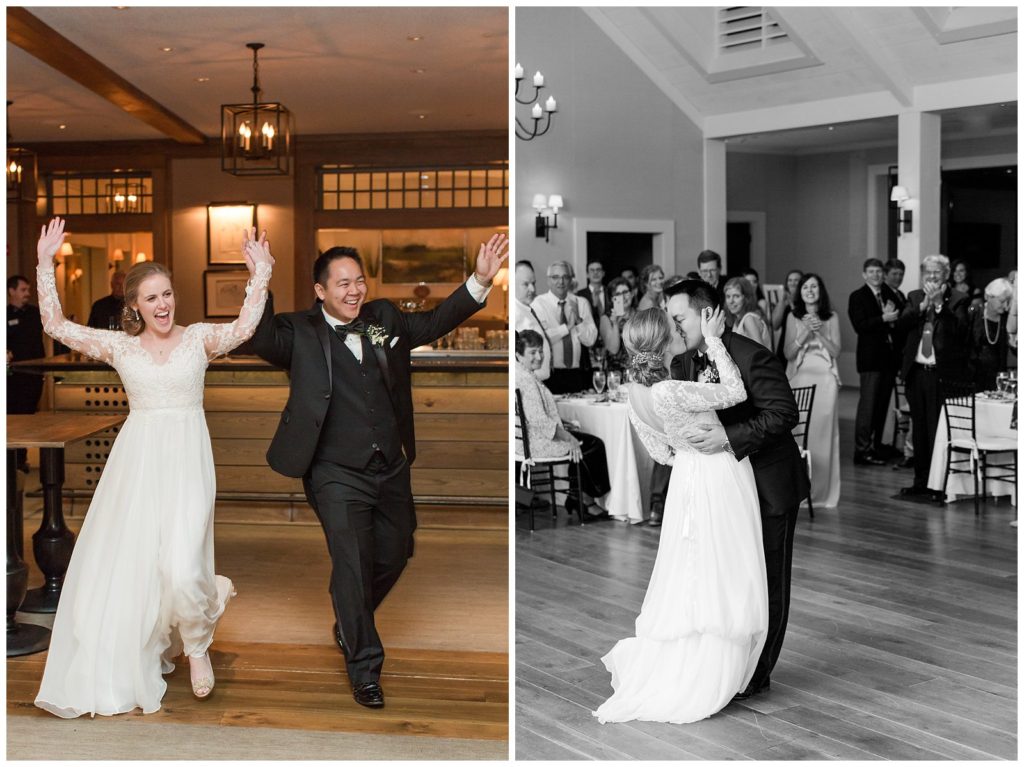 First dance at Kiawah Island River Course