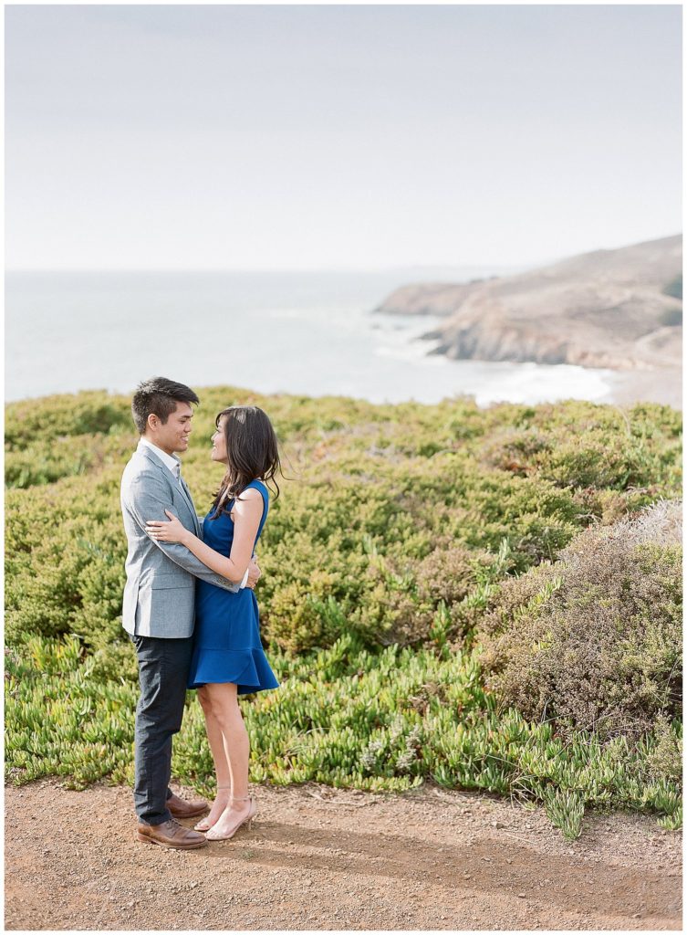 Rodeo Beach Engagement Session in Marin Headlands || The Ganeys