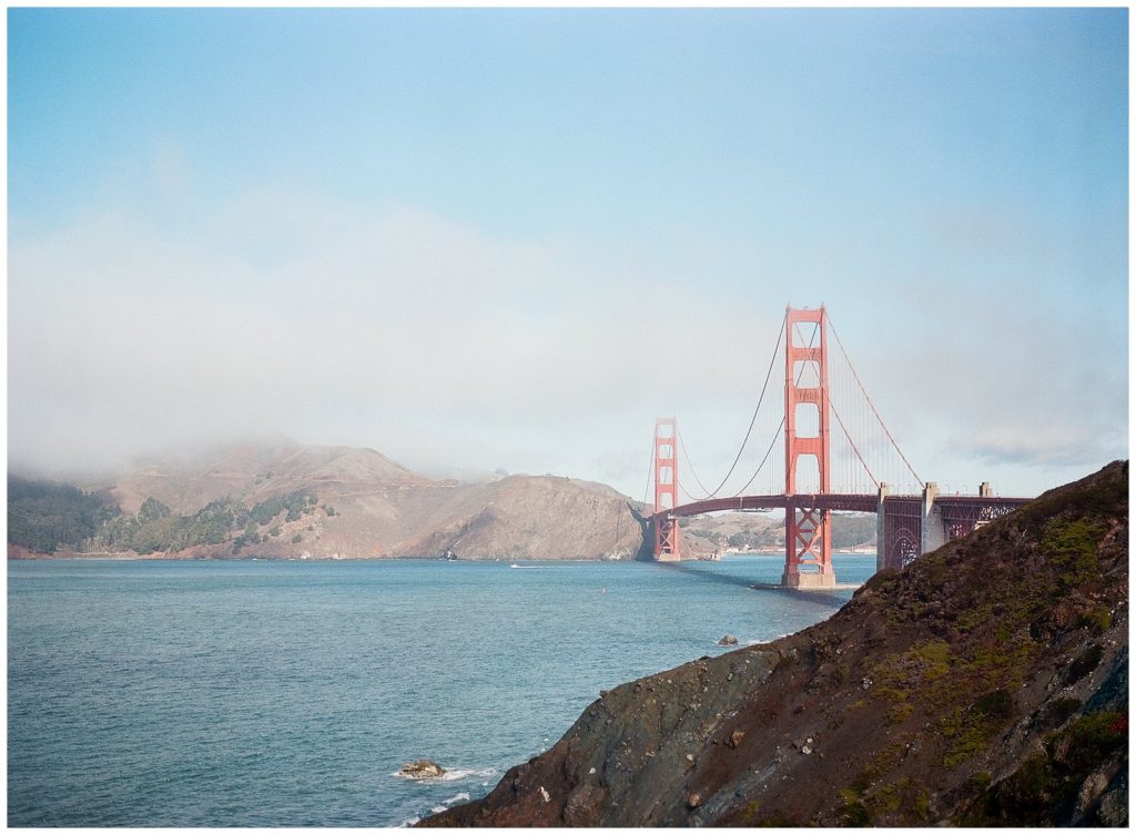 Golden Gate Bridge on film