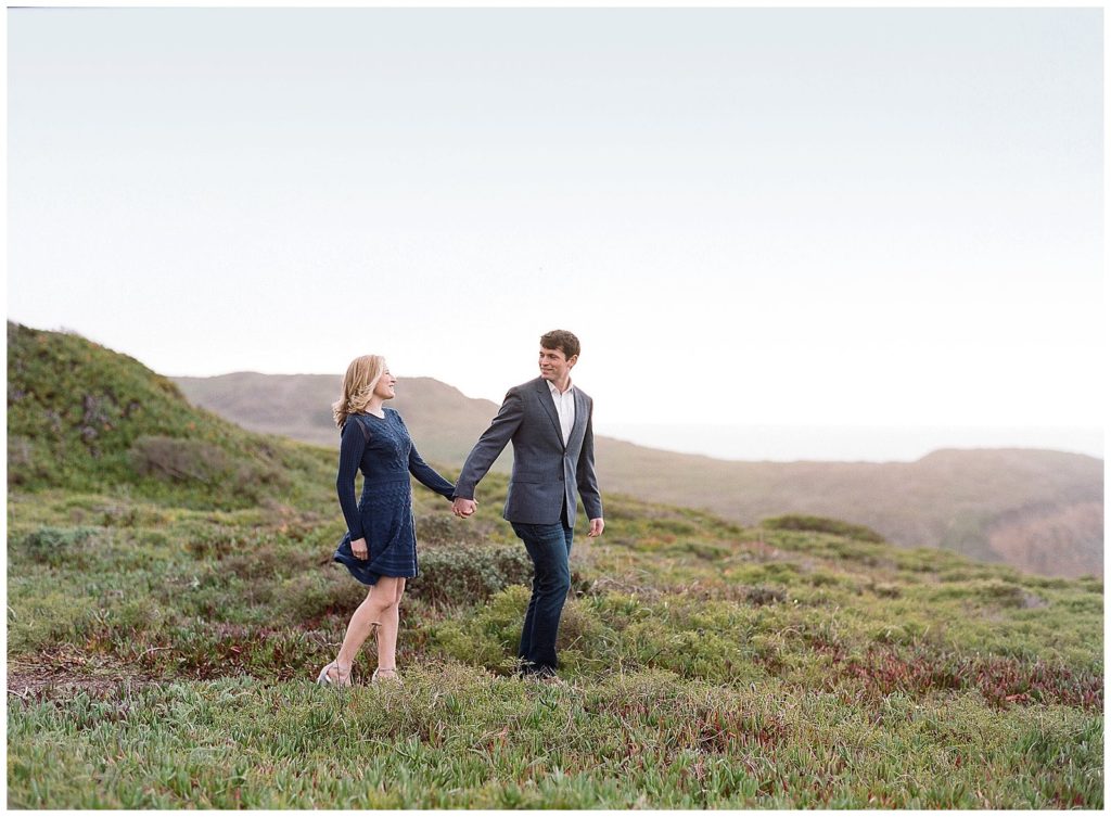 Engagement photos in Marin