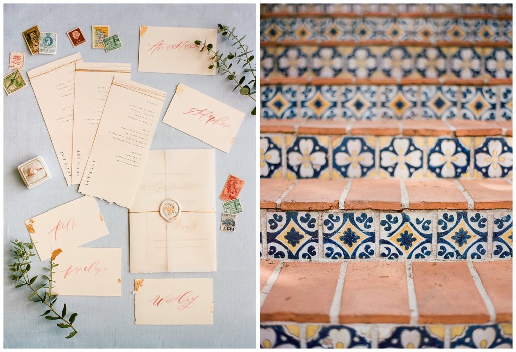 Pinewood Estate Wedding with paper goods by Andi Meija