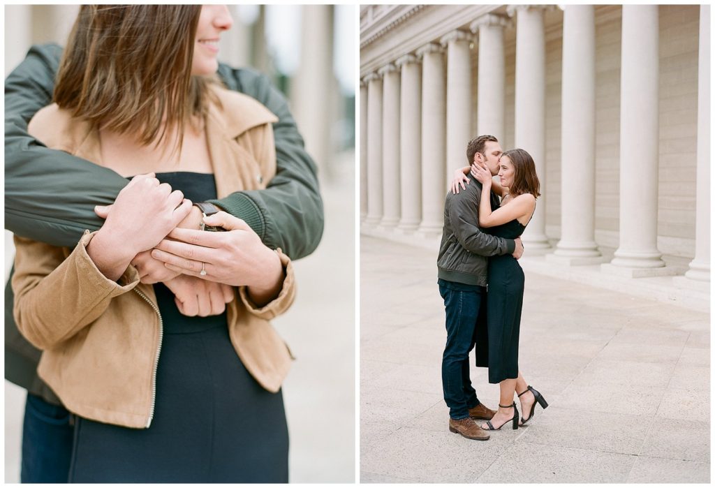 Legion of Honor Engagement Photos in San Francisco