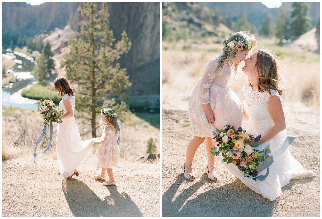 Oregon vow renewal at Smith Rock State park