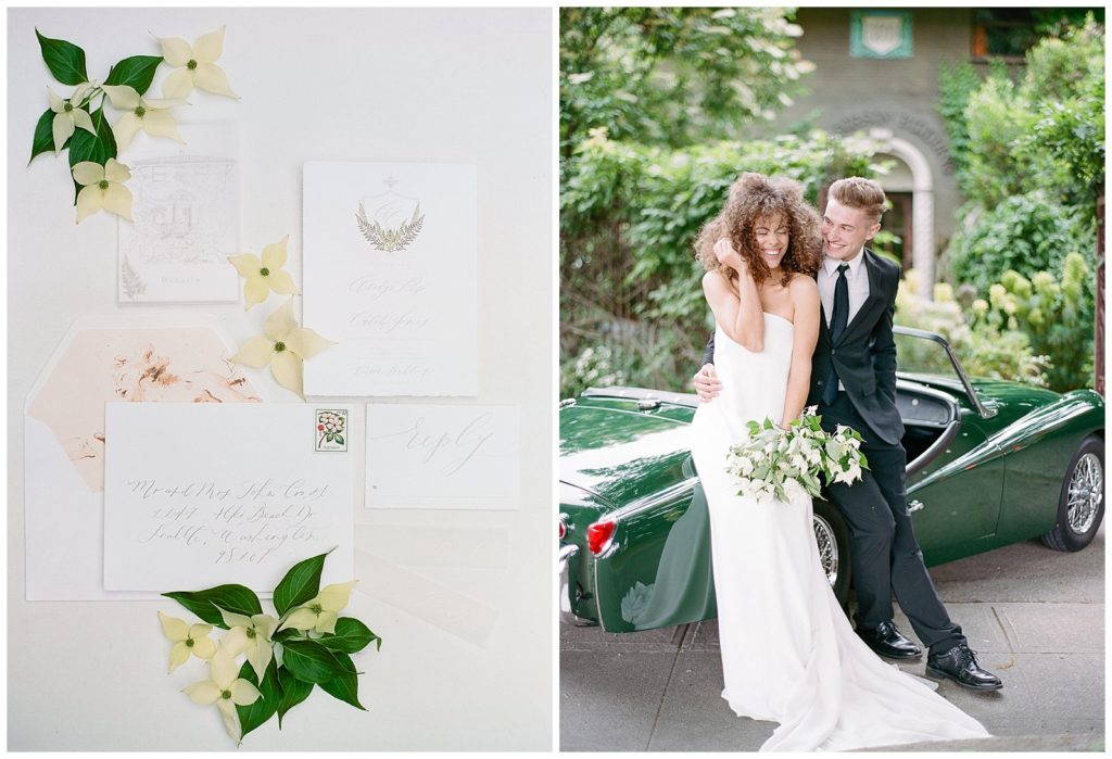 The Corson Building lush wedding inspiration in Seattle