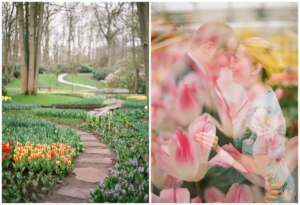 Tulip engagement session in The Netherlands