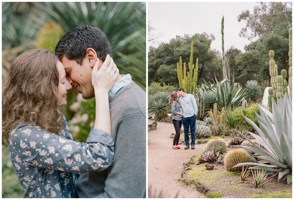 Engagement photos in desert
