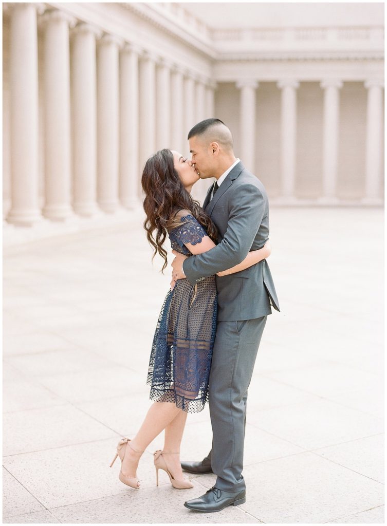 Engagement Photos at the Legion of Honor in San Francisco || The Ganeys