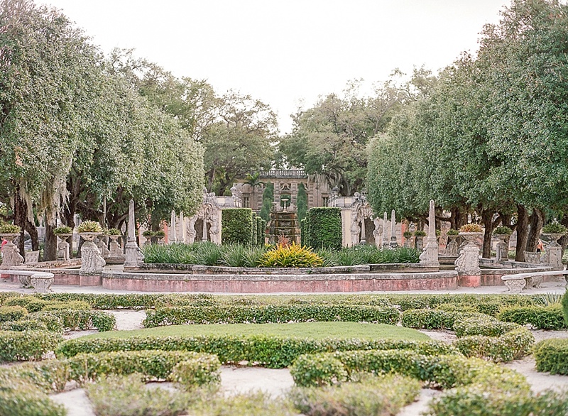 Vizcaya Gardens Museum Wedding