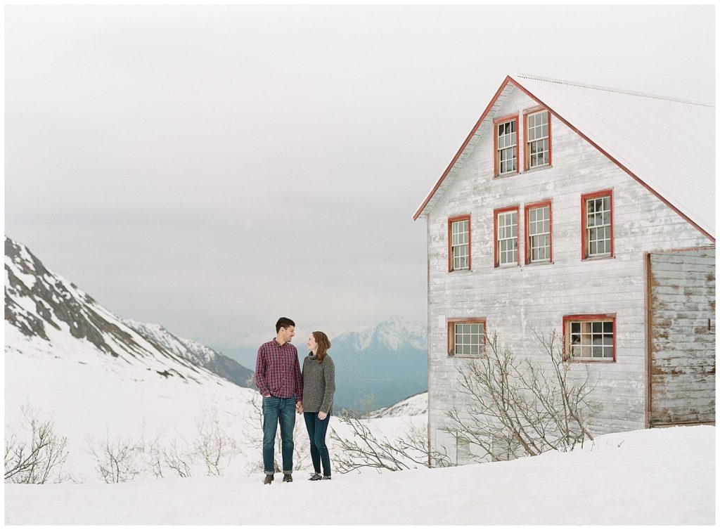 Alaska Engagement photos