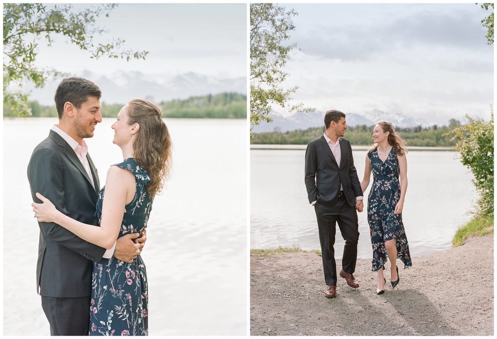 Engagement photos in Anchorage