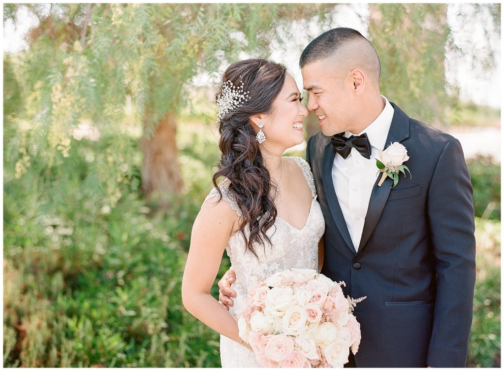Casa Real wedding in Livermore with blush and white