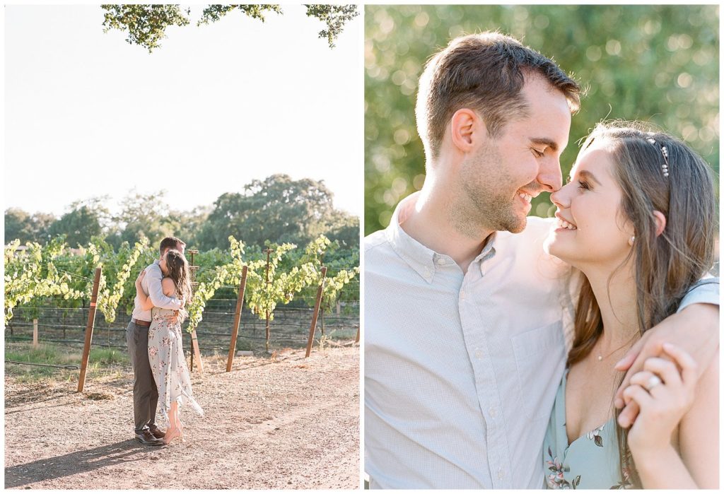 engagement photos in Napa