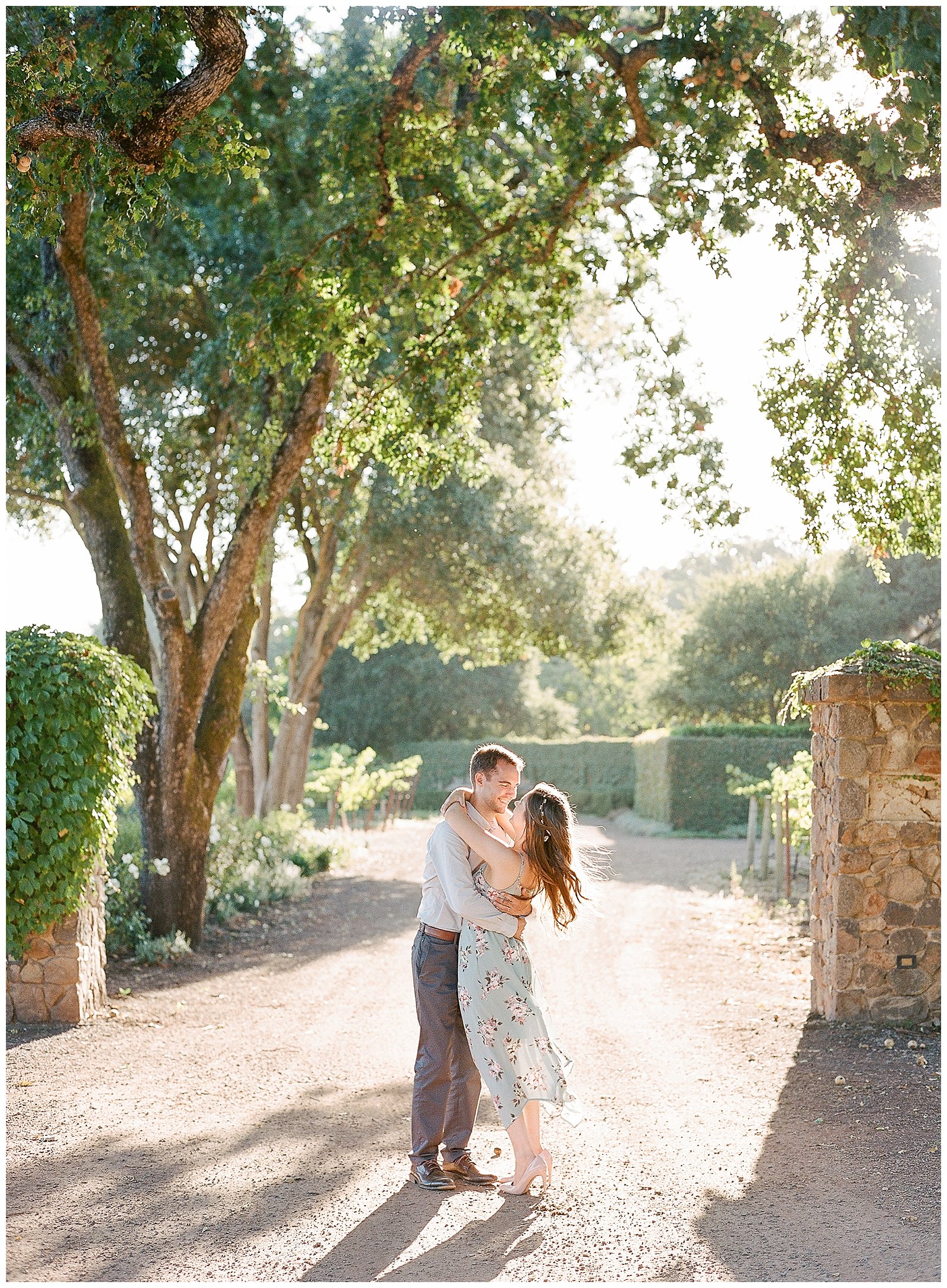 Engagement photos in Napa Valley || The Ganeys