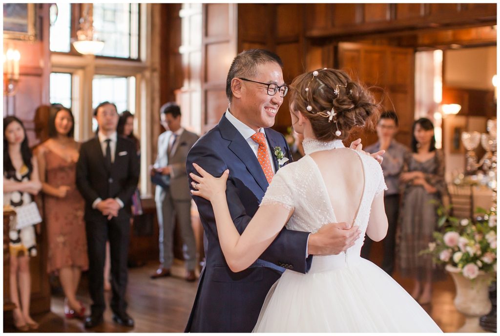 Father daughter dance at Thornewood Castle