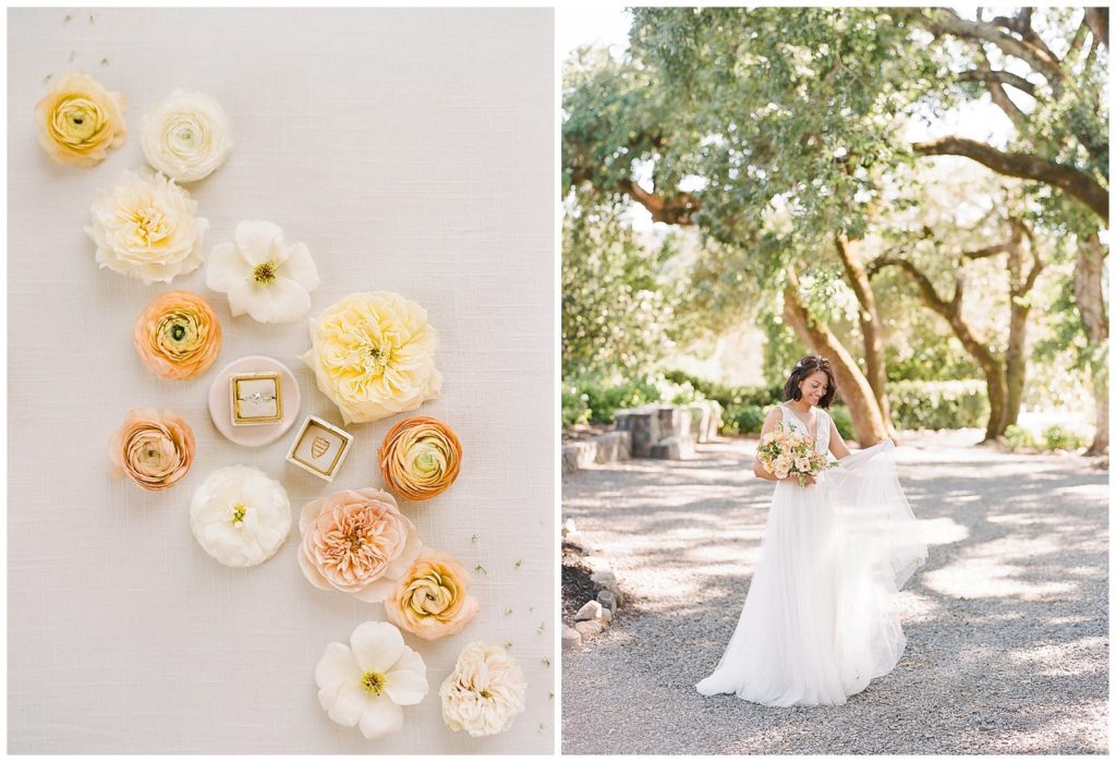 Marchesa Wedding Dress from Kinsley James Couture at Annadel Estate Winery Wedding 
