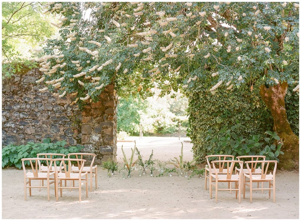 Wedding ceremony at Annadel Estate Winery