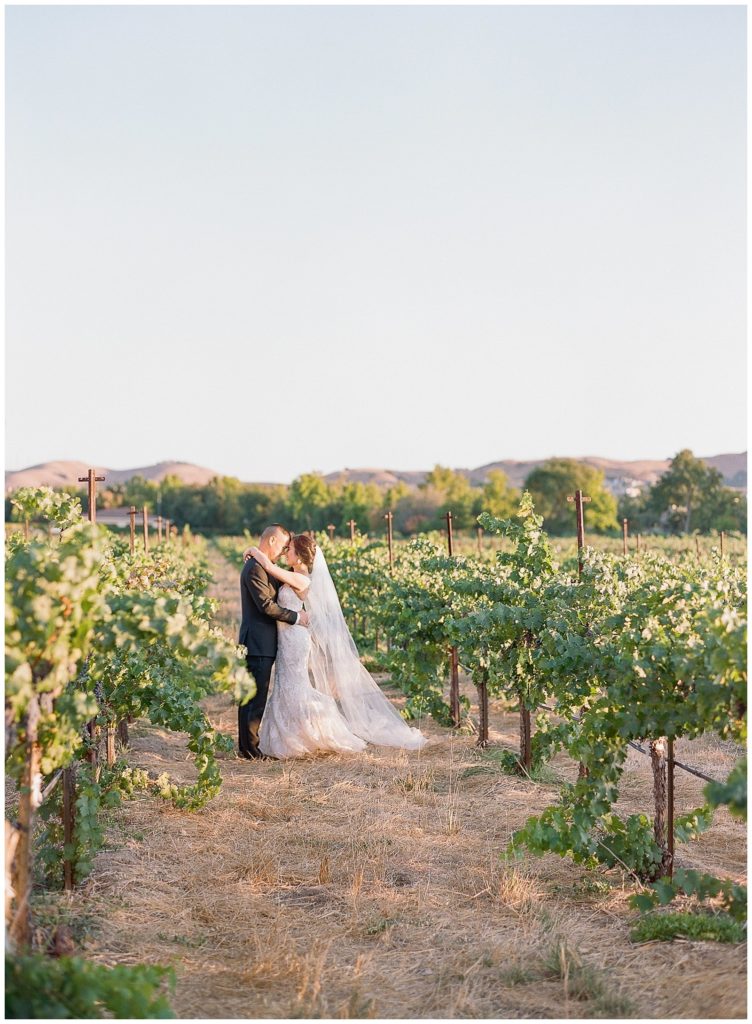 Casa Real wedding in Livermore with Monique Lhuillier wedding gown || The Ganeys 