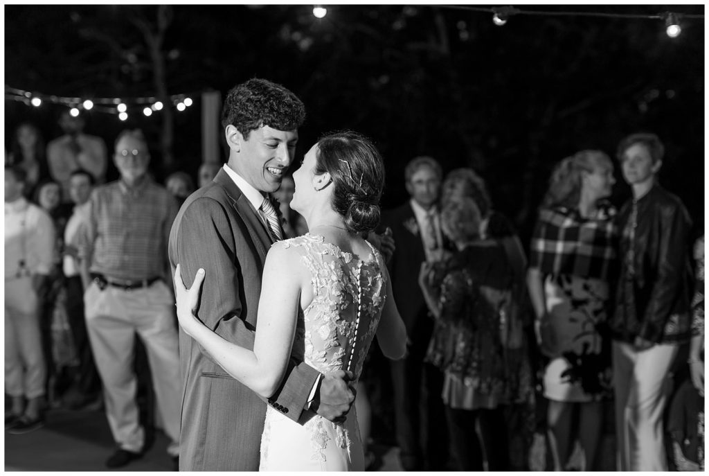 First dance out doors on Chappaquiddick