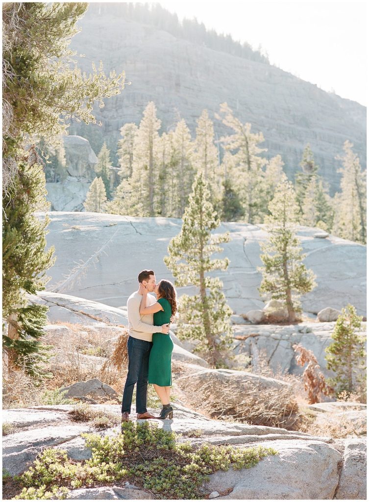Engagement photos in Lake Tahoe